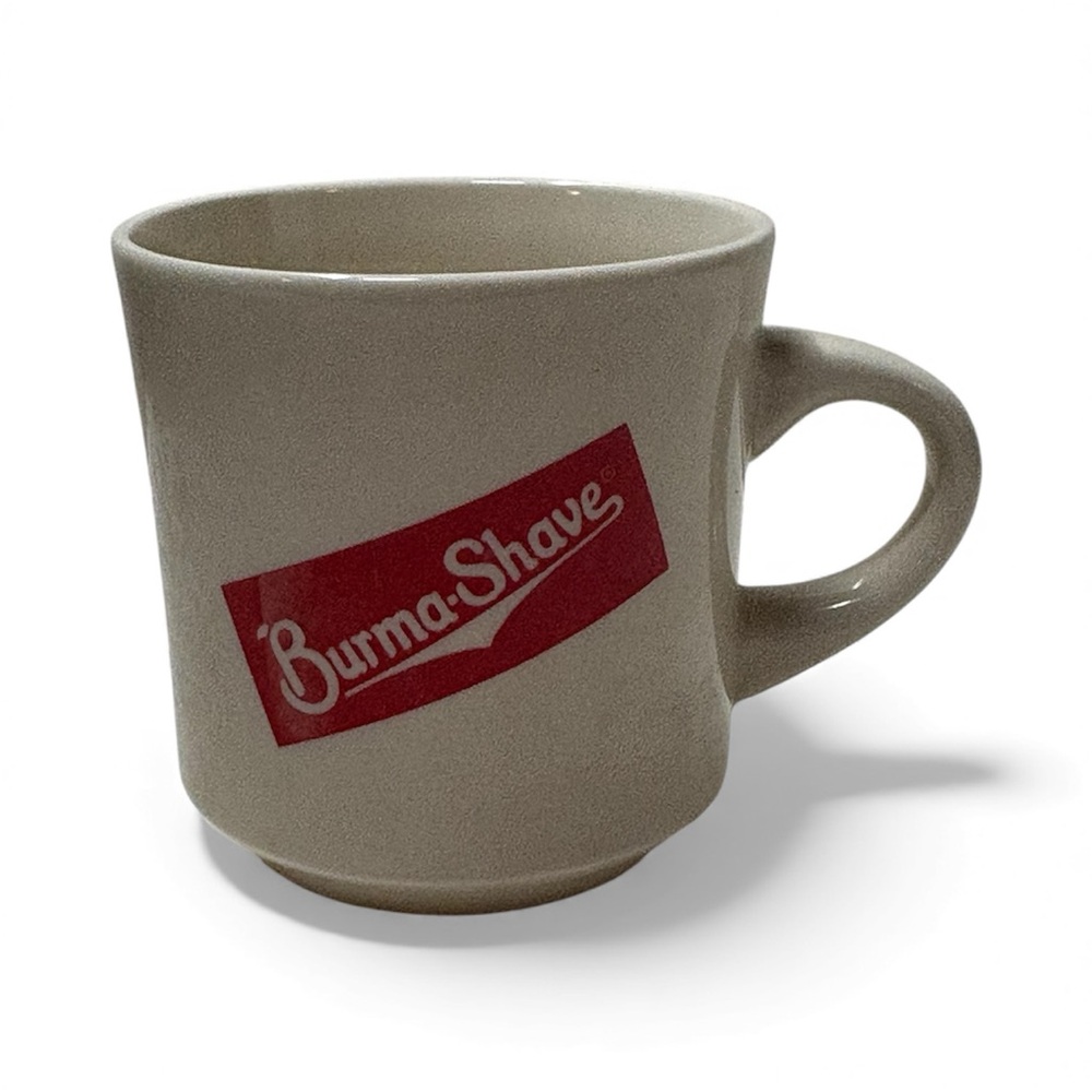 Vintage Berma-Shave Shaving Mug